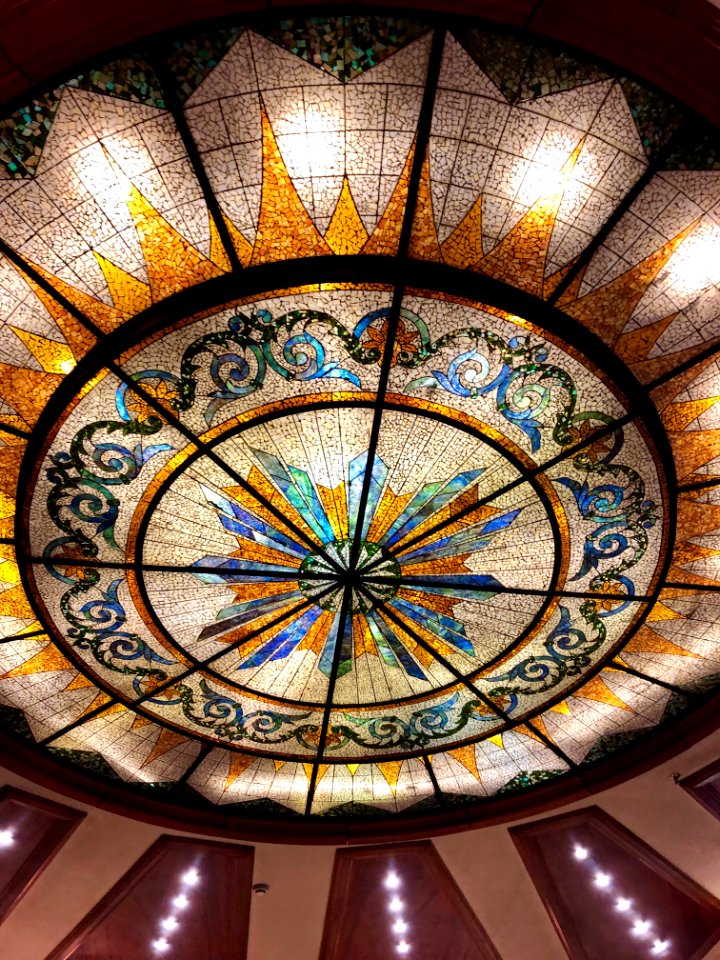 The Princess Sarah Lobby Ceiling, Nile River, EGY 