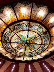 The Princess Sarah Lobby Ceiling, Nile River, EGY 