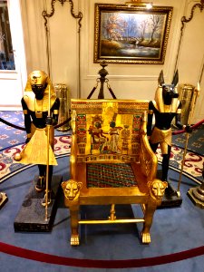 Throne, The Sonesta St. George, Nile River, EGY 