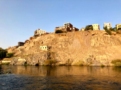 Aswan from the Nile River, Aswan, AG, EGY 