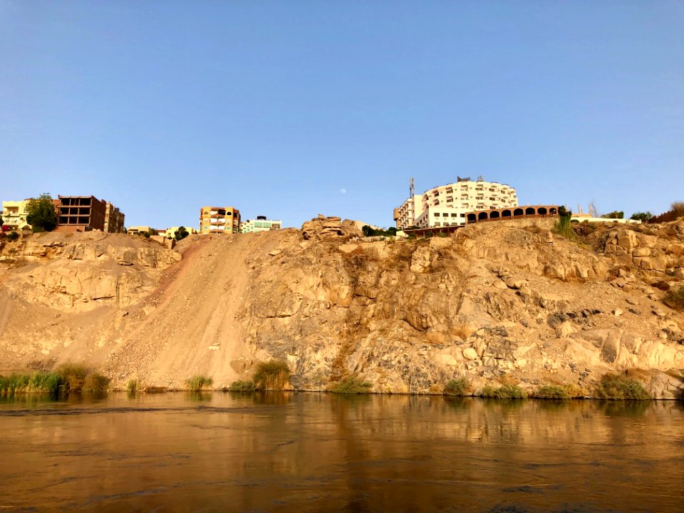 Aswan from the Nile River, Aswan, AG, EGY 