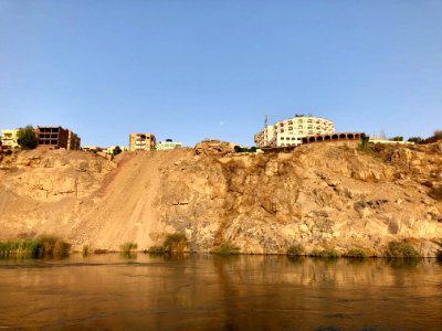 Aswan from the Nile River, Aswan, AG, EGY photo