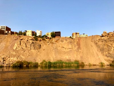 Aswan from the Nile River, Aswan, AG, EGY 