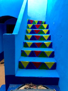 Colorful Staircase, Nagaa Suhayl Gharb, AG, EGY 