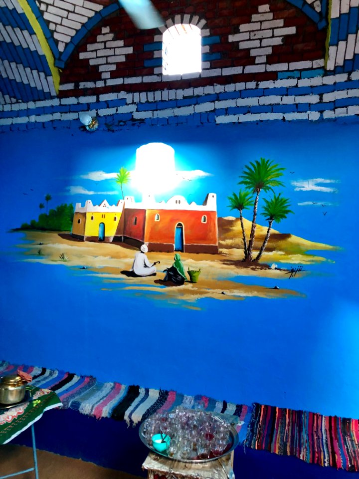 Wall Mural, Nagaa Suhayl Gharb, AG, EGY 