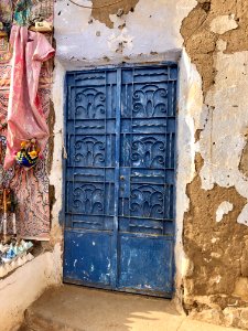 Weathered Doorway, Nagaa Suhayl Gharb, AG, EGY 