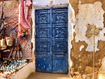 Weathered Doorway, Nagaa Suhayl Gharb, AG, EGY 