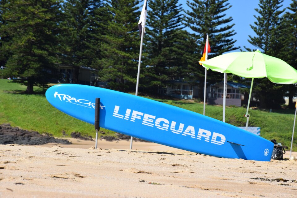Surfboard rest safety