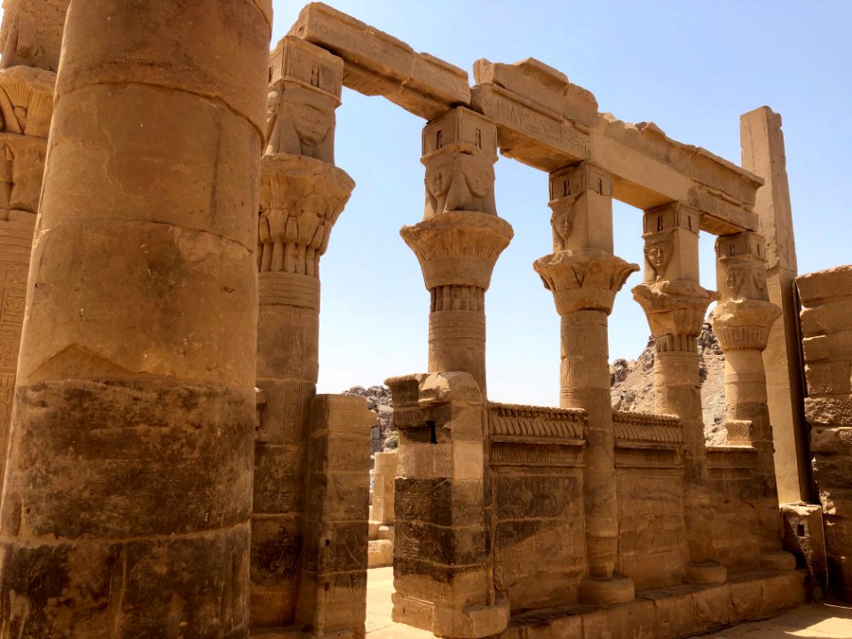 Nectanebo Kiosk, Philae Temple Complex, Agilkia Island, As… 