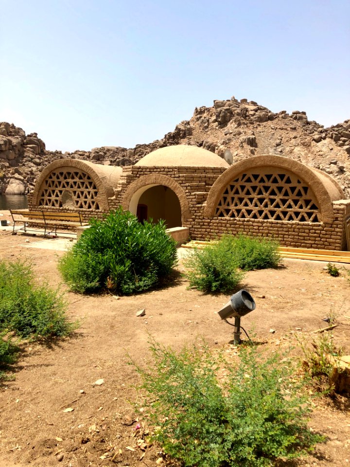 Nubian Restroom Building, Agilkia Island, Aswan, AG, EGY 