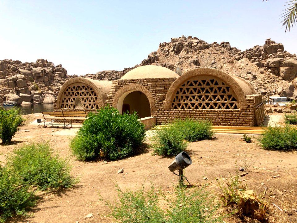 Nubian Restroom Building, Agilkia Island, Aswan, AG, EGY 