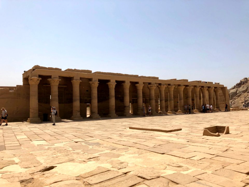 East Colonnade, Philae Temple Complex, Agilkia Island, Asw… 