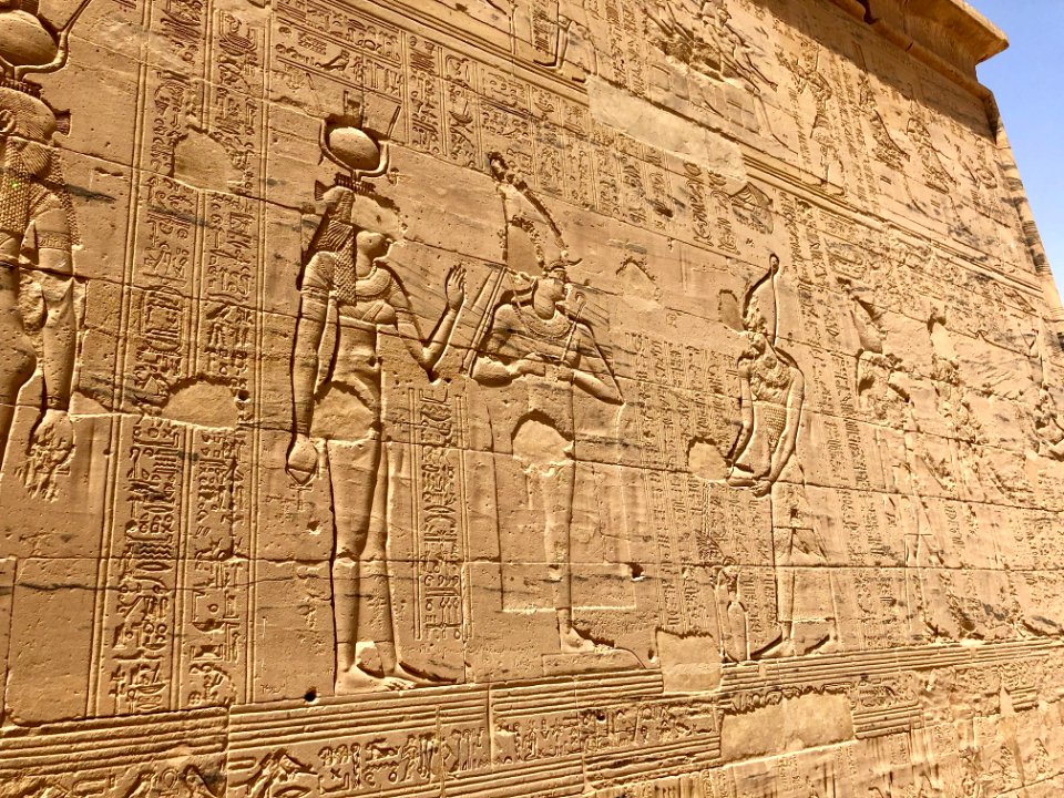 Temple of Isis, Philae Temple Complex, Agilkia Island, Asw… 