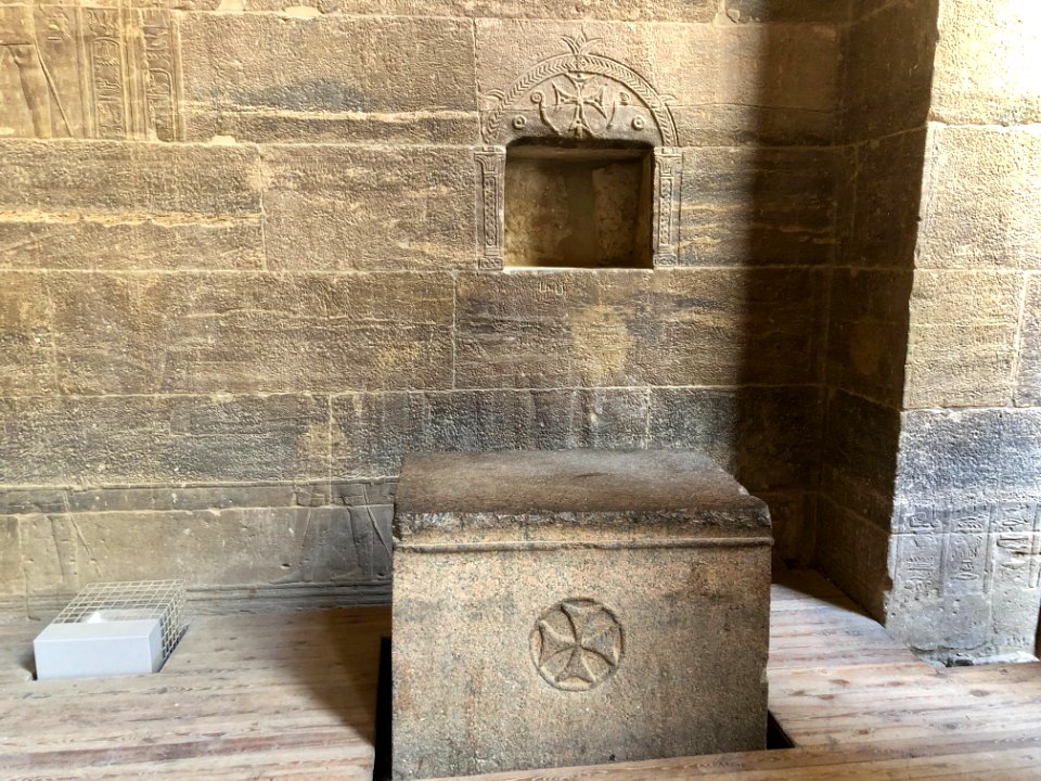 Coptic Altar, Temple of Isis, Philae Temple Complex, Agilk… 