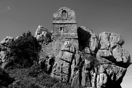 Monastery rock cliff