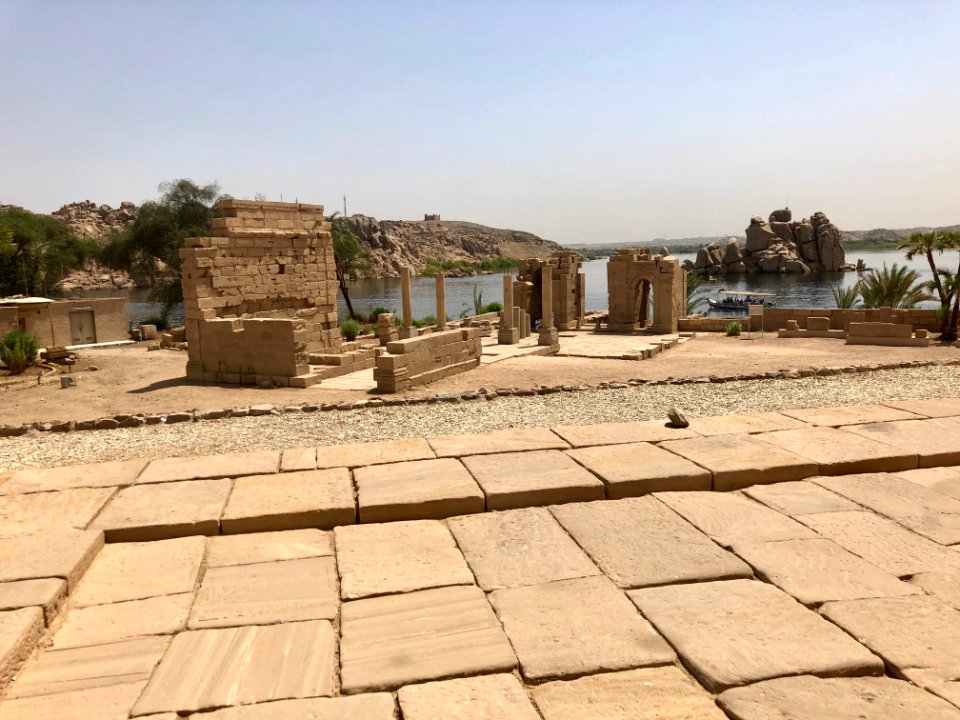 Roman Ruins, Philae Temple Complex, Agilkia Island, Aswan,… 