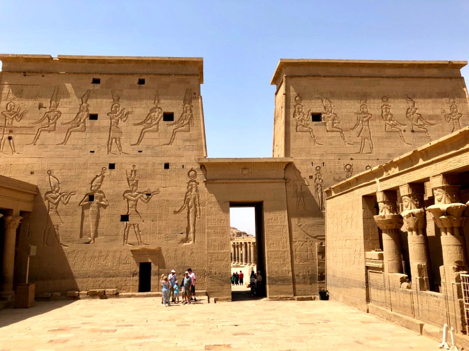 Temple of Isis, Philae Temple Complex, Agilkia Island, Asw… 