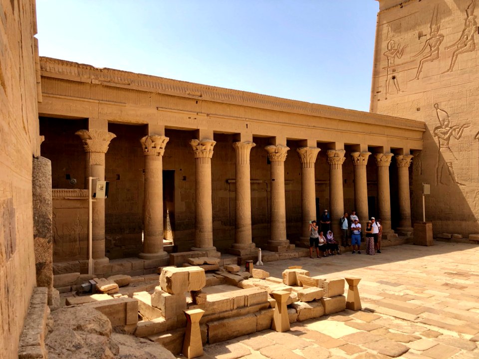 Temple of Isis, Philae Temple Complex, Agilkia Island, Asw… 