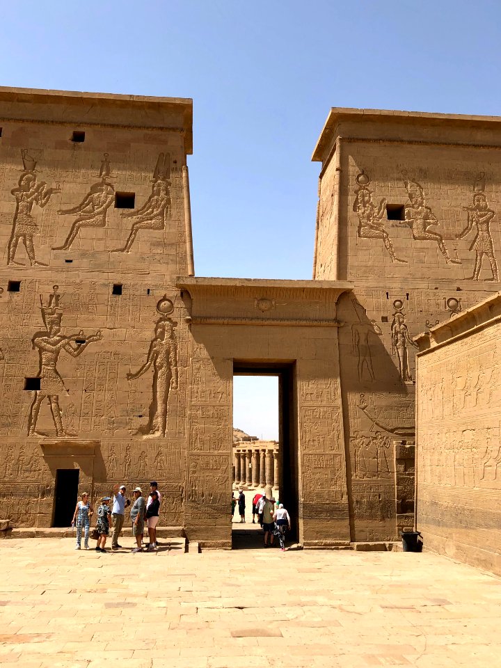 Temple of Isis, Philae Temple Complex, Agilkia Island, Asw… 