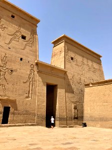 Temple of Isis, Philae Temple Complex, Agilkia Island, Asw… photo