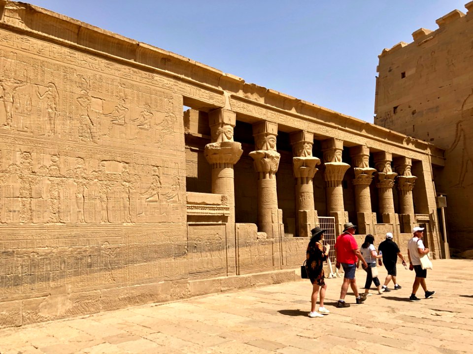 Temple of Isis, Philae Temple Complex, Agilkia Island, Asw… 