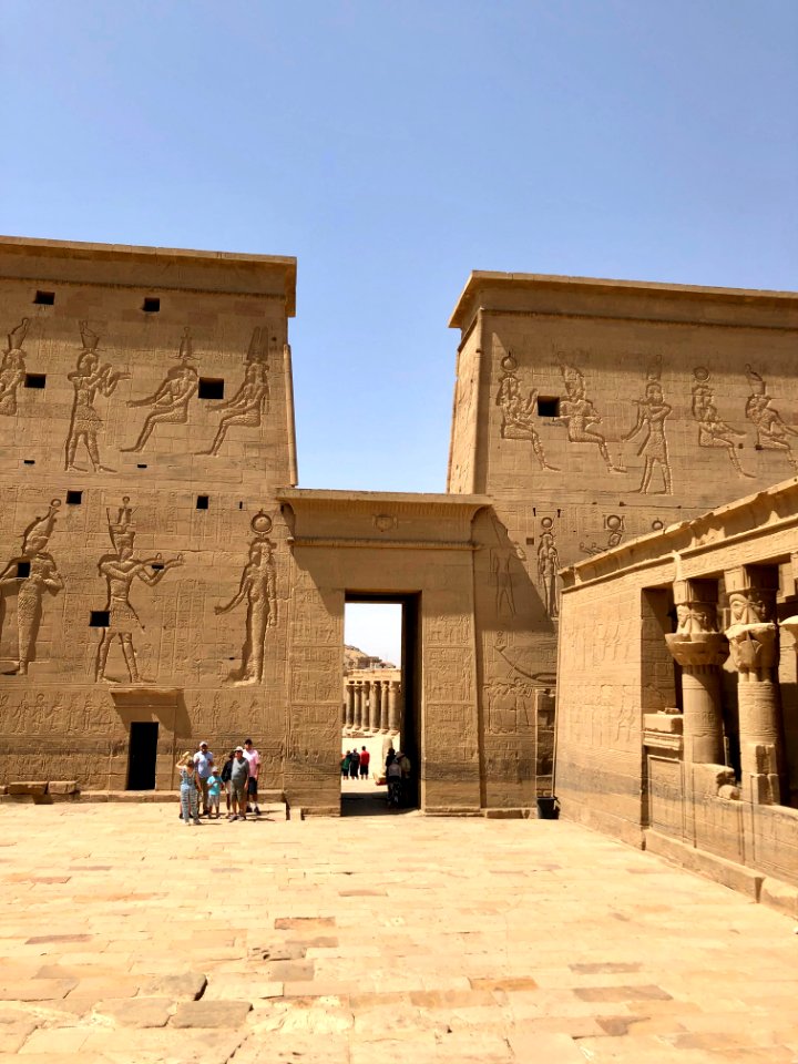 Temple of Isis, Philae Temple Complex, Agilkia Island, Asw… 