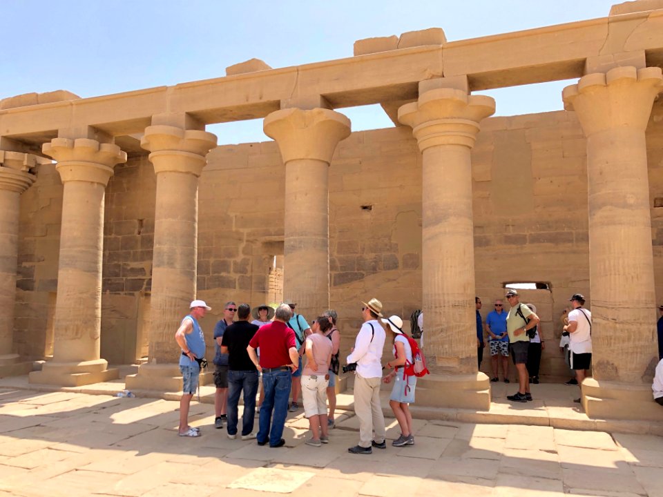 East Colonnade, Philae Temple Complex, Agilkia Island, Asw… 