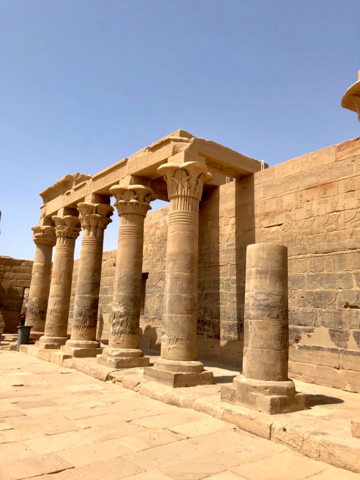 West Colonnade, Philae Temple Complex, Agilkia Island, Asw… 