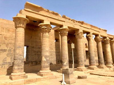 West Colonnade, Philae Temple Complex, Agilkia Island, Asw… 