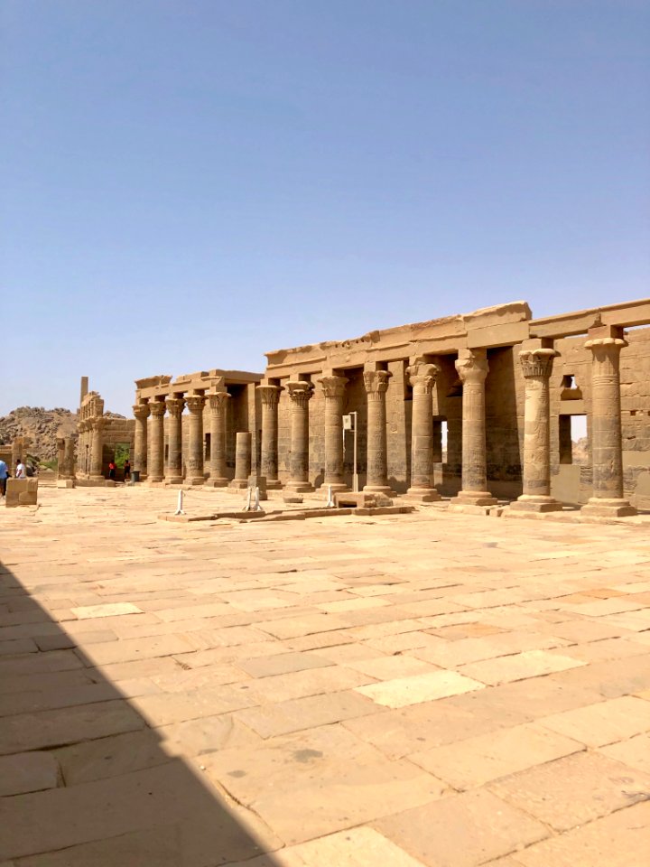 West Colonnade, Philae Temple Complex, Agilkia Island, Asw… 