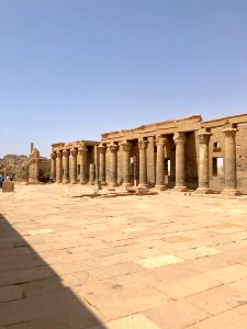 West Colonnade, Philae Temple Complex, Agilkia Island, Asw… 