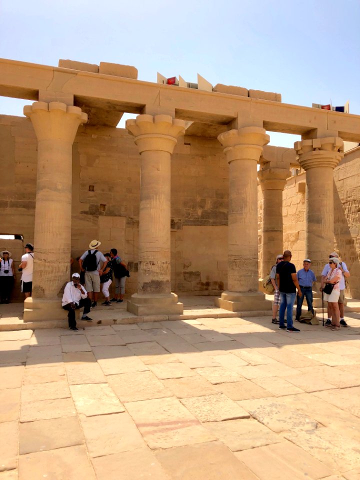 East Colonnade, Philae Temple Complex, Agilkia Island, Asw… 