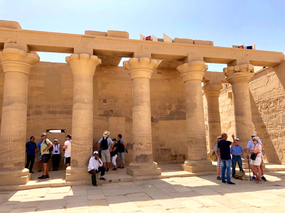 East Colonnade, Philae Temple Complex, Agilkia Island, Asw… 