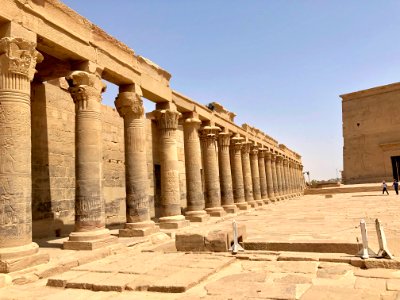 West Colonnade, Philae Temple Complex, Agilkia Island, Asw… 