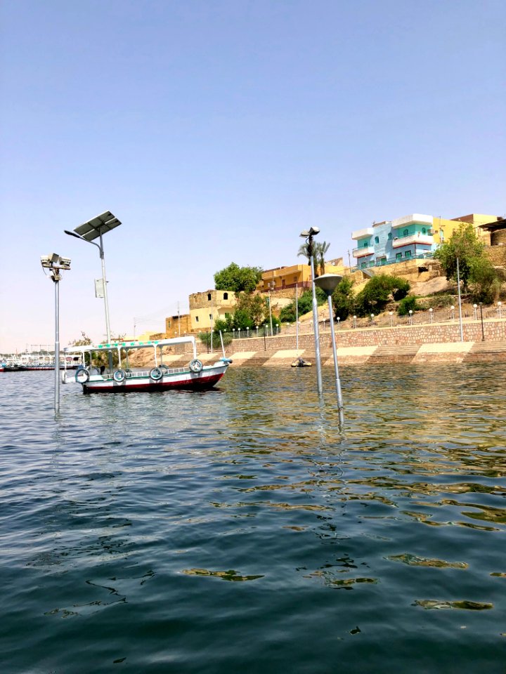 Docks, Aswan Low Dam Lake, Aswan, AG, EGY 