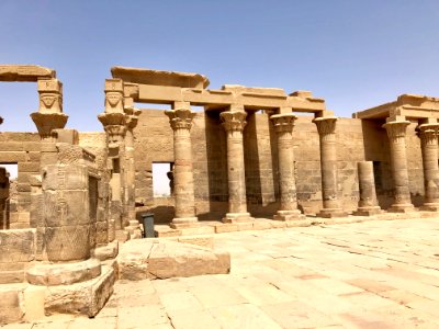 West Colonnade, Philae Temple Complex, Agilkia Island, Asw… 