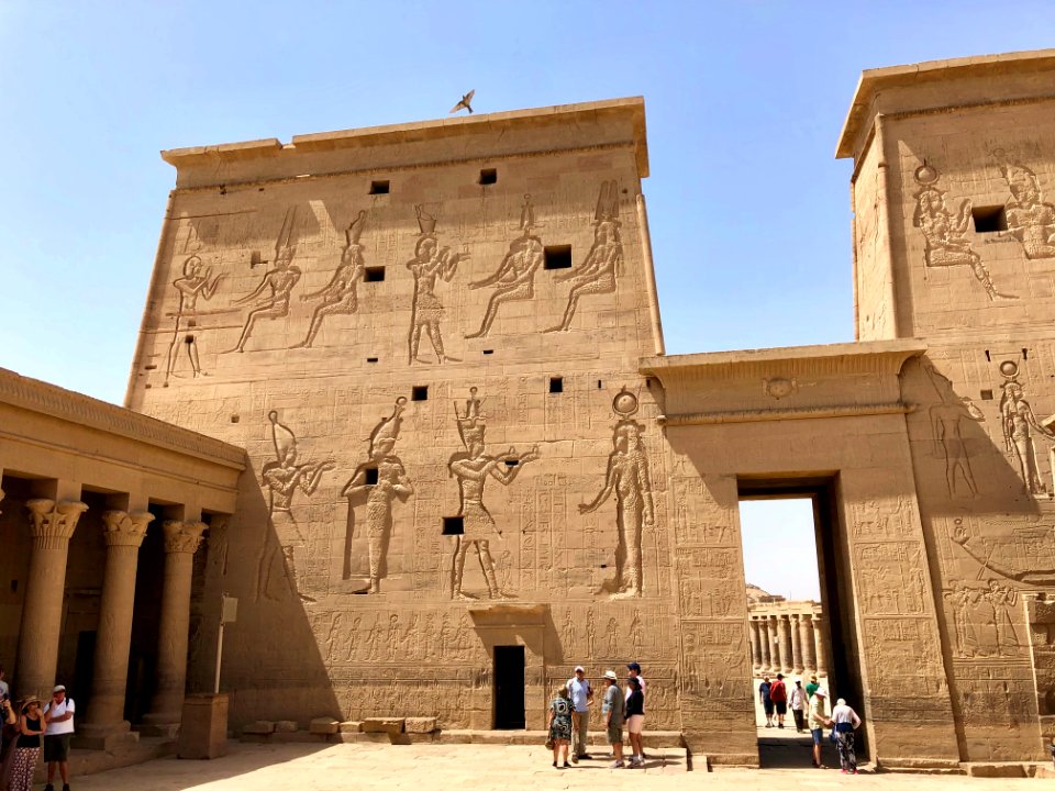 Temple of Isis, Philae Temple Complex, Agilkia Island, Asw… 