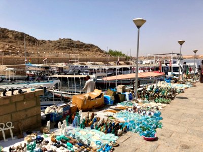 Docks, Aswan Low Dam Lake, Aswan, AG, EGY 