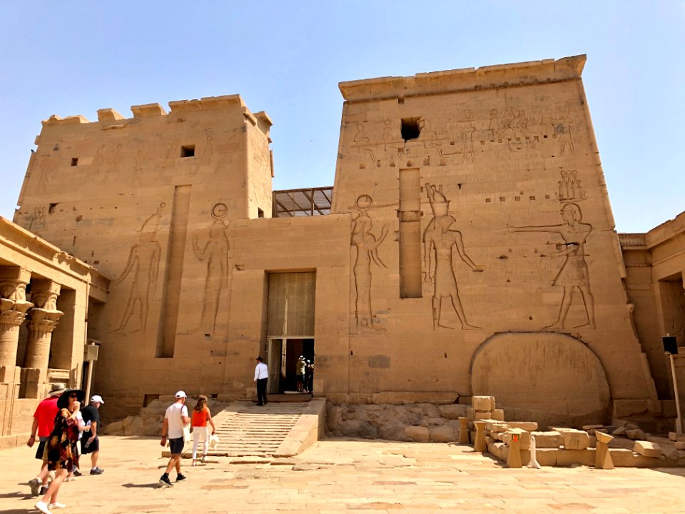 Temple of Isis, Philae Temple Complex, Agilkia Island, Asw… photo