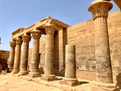West Colonnade, Philae Temple Complex, Agilkia Island, Asw… 