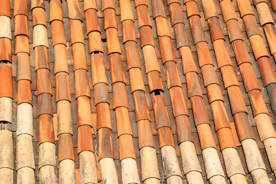 Tiles roofing terracotta