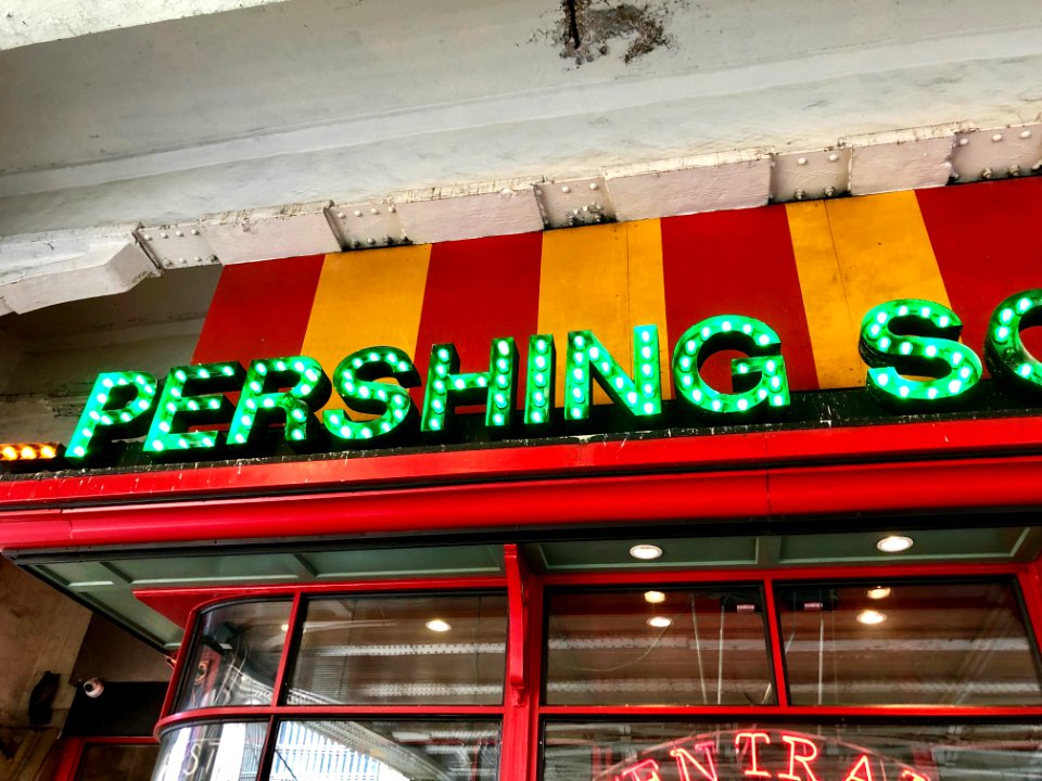 Pershing Square Central Cafe Sign, New York City, NY 