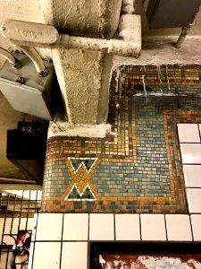 Mosaics, 28th Street Subway Station, New York City, NY photo