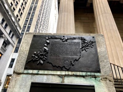 Ohio/Northwest Territory Historical Marker, Federal Hall, … 