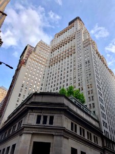 Wall Street and Nassau Street, New York City, NY 