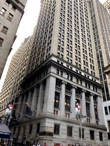 Wall Street and Nassau Street, New York City, NY 
