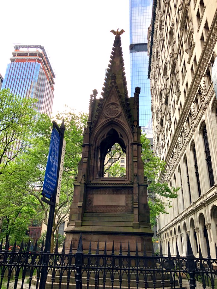 Graveyard Monument, Trinity Church, New York City, NY 