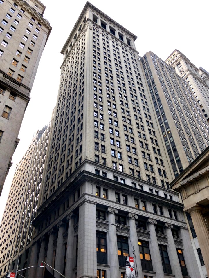 Wall Street and Nassau Street, New York City, NY 