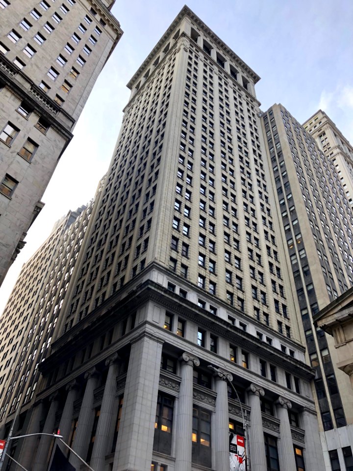 Wall Street and Nassau Street, New York City, NY 
