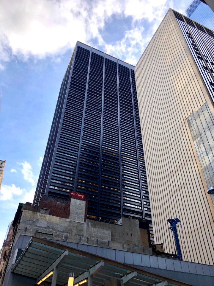 One Liberty Square from Broadway, New York City, NY 
